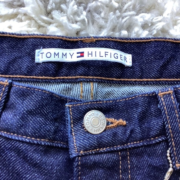 Tommy Hilfiger Dark Blue Vintage Style Jeans - Picture 3 of 8